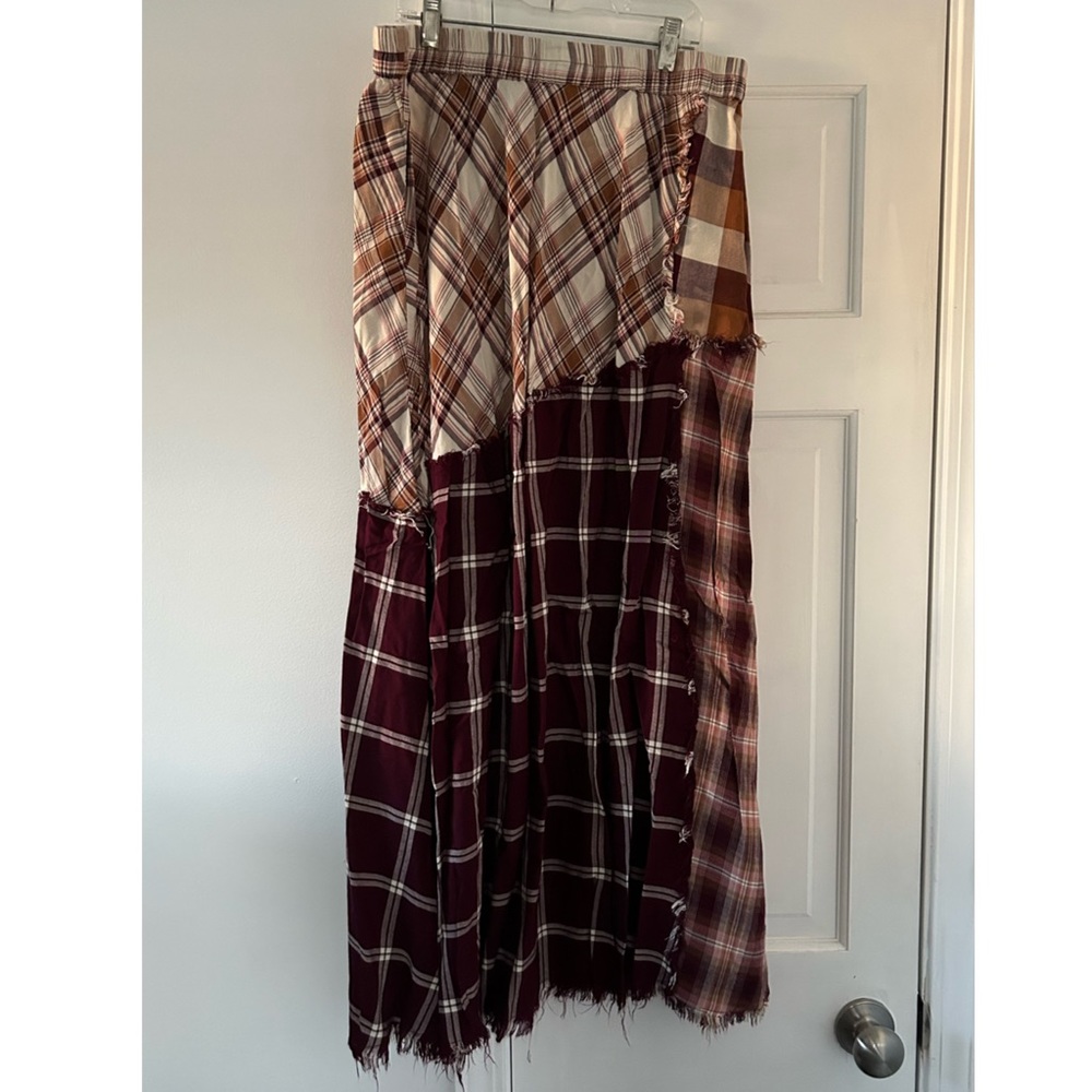Patchwork Maxi Skirt